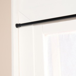 OHS Extendable Tension Curtain Pole - Black - thumbnail 2