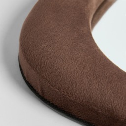 OHS Matte Velvet Irregular Mirror - Chocolate - thumbnail 4