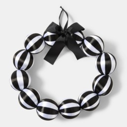 OHS Bauble Wreath - Monochrome - thumbnail 3
