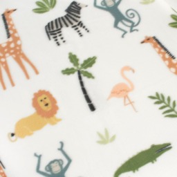 OHS Safari Fleece Throw - Cream - thumbnail 5