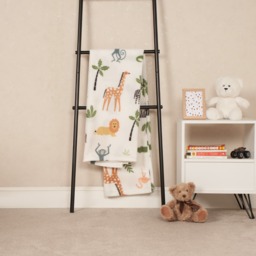 OHS Safari Fleece Throw - Cream - thumbnail 2