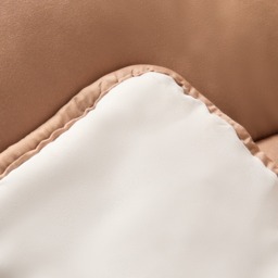 OHS Coverless 10.5 Tog Reversible Duvet Set, Stone/Toffee - King - thumbnail 3