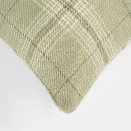 OHS Woven Check Cushion Covers - Sage - thumbnail 3