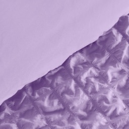 OHS Geometric Seersucker Duvet Set, Lilac - Double - thumbnail 4