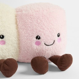 OHS Cotton & Candy Marshmallow Doorstop - Pink/White - thumbnail 4