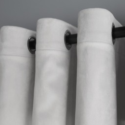 "OHS Thermal Velvet Curtains, Silver - 66 x 90""" - thumbnail 4