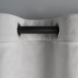 "OHS Thermal Velvet Curtains, Silver - 66 x 90""" - thumbnail 5