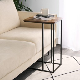 OHS C Shape Side Table - Medium Wood