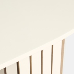 OHS Madison Ribbed Console Table - Cream - thumbnail 5