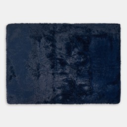 OHS Fluffy Rug, Navy - 160 x 230cm - thumbnail 3