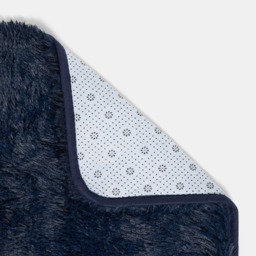 OHS Fluffy Rug, Navy - 160 x 230cm - thumbnail 5