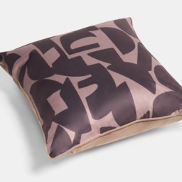 OHS Abstract Print Cushion Covers, Brown - 45 x 45cm - thumbnail 5