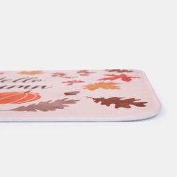 OHS Washable Cosy Autumn Printed Mat - Natural - thumbnail 4