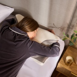 OHS Supportive Neck Pillow - White - thumbnail 4