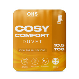 OHS 10.5 Tog Cosy Comfort Duvet - Single