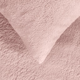 OHS Teddy Fleece Pillowcases - Blush - thumbnail 4