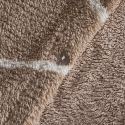 OHS Diamond Check Teddy Fleece Duvet Cover Set, Natural - King - thumbnail 5