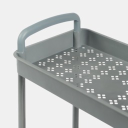 OHS 3 Layer Trolley Cart - Grey - thumbnail 5