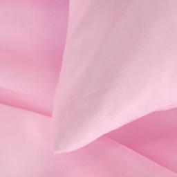 OHS Plain Duvet Cover Set , Pink - Single - thumbnail 3