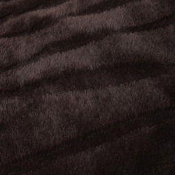 OHS Carved Faux Fur Throw - Coffee - thumbnail 5