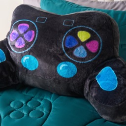 OHS Gaming Controller Cuddle Cushion - Black - thumbnail 2