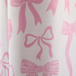 OHS Kids Bow Blackout Curtains, Pink - 66X72in - thumbnail 4
