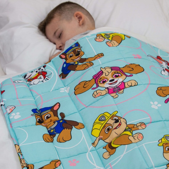 Paw Patrol Squad Weighted Blanket, Blue - 2kg