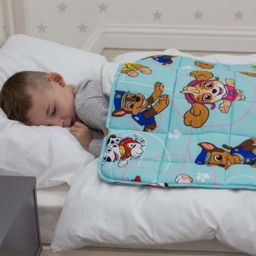 Paw Patrol Squad Weighted Blanket, Blue - 2kg - thumbnail 3