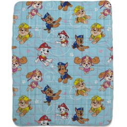Paw Patrol Squad Weighted Blanket, Blue - 2kg - thumbnail 2