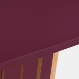 OHS Madison Ribbed Console Table - Dark Berry - thumbnail 3
