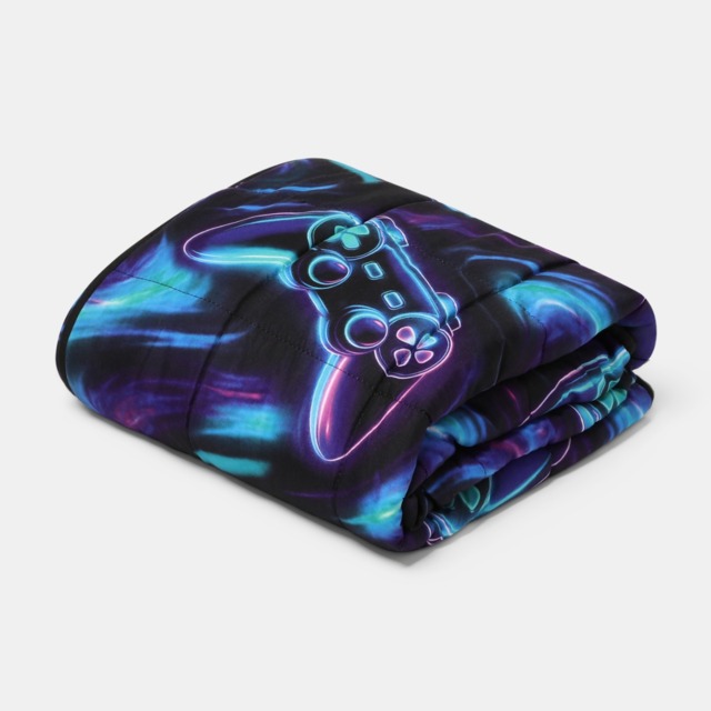 OHS Kids Football & Gaming Weighted Blanket, Multi - 3kg - image 1