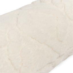 OHS Cable Knit Draught Excluder - Cream - thumbnail 4