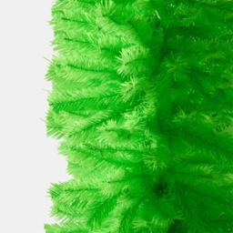OHS Artificial Novelty Tilted Christmas Tree, Green - 6ft - thumbnail 3