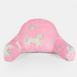 OHS Kids Unicorn Fleece Cuddle Cushion - Pink - thumbnail 5