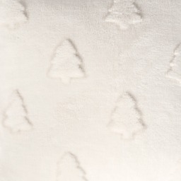 OHS Tufted Winter Tree Cushion Covers , 45 x 45 - Cream - thumbnail 5