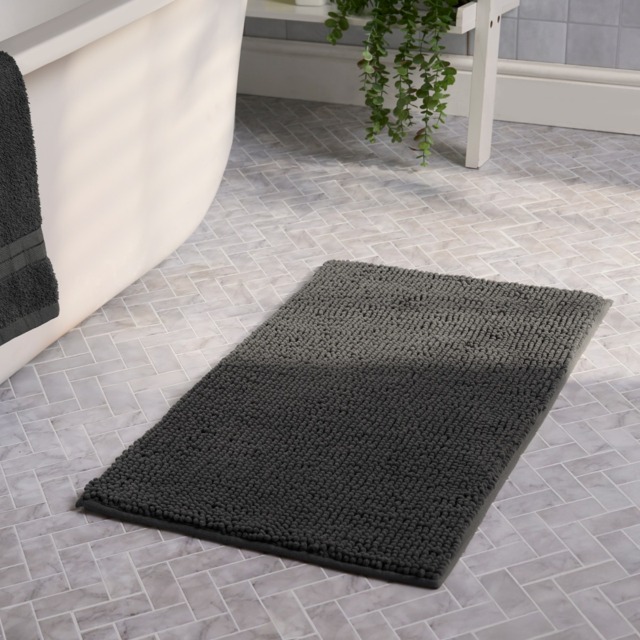 OHS Noodle Bath Mat - Charcoal - image 1