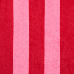 OHS Stripe Print Ultra Soft Throw - Pink/Red - thumbnail 5