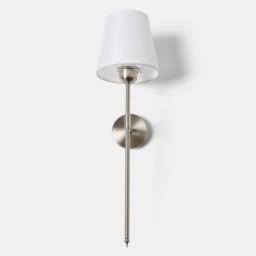 OHS 2 Pack Premium Wall Lights - Silver - thumbnail 1
