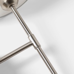 OHS 2 Pack Premium Wall Lights - Silver - thumbnail 2