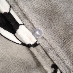 OHS Football Fleece Duvet Set, Grey - Double - thumbnail 4
