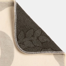 OHS Bow Print Velvet Bath Mat - Natural - thumbnail 5