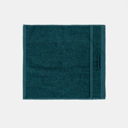 OHS 100% Cotton Face Cloth, Dark Teal - 1PC - thumbnail 3