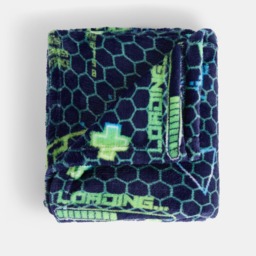 OHS Kids Gaming Controller Print Throw - Green/Blue - thumbnail 3
