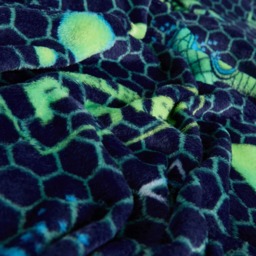 OHS Kids Gaming Controller Print Throw - Green/Blue - thumbnail 5