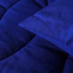 OHS Football Quilted Coverless 7.5 Tog Duvet Set, Blue - Single - thumbnail 5