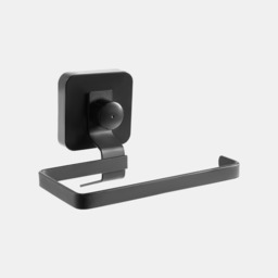 OHS Suction Toilet Roll Holder - Black - thumbnail 3