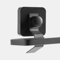 OHS Suction Toilet Roll Holder - Black - thumbnail 5