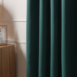 "OHS Eyelet Blackout Curtains, Forest Green - 117 x 182cm (46"" x 72"")" - thumbnail 5