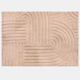 OHS Contemporary Tufted Arches Rug, Mink - 120 x 170cm - thumbnail 2