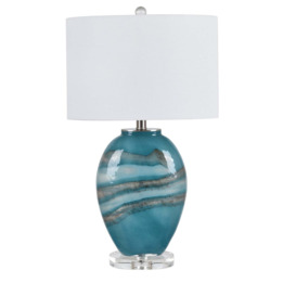 Elsie Turquoise Table Lamp